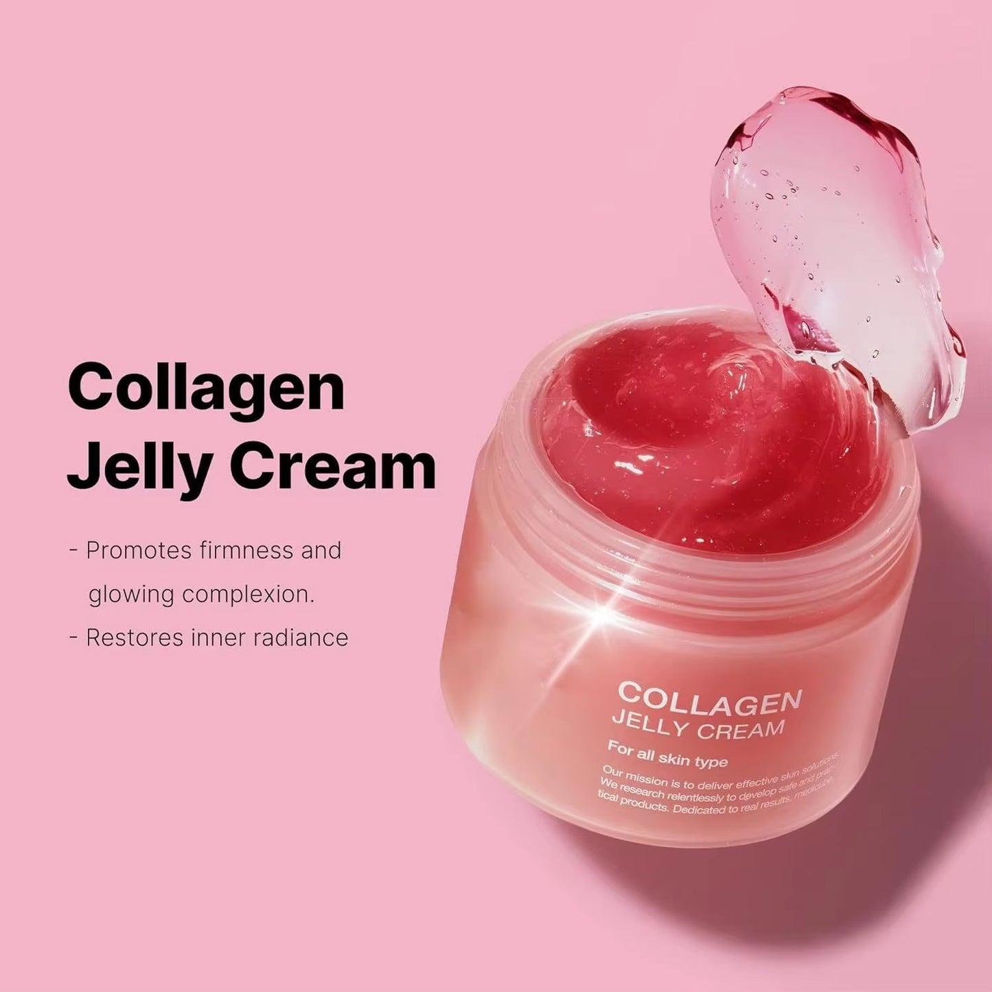 Customized for Medicube Collagen Jelly Cream with Niacinamide Wholesale Strengthens Skin Barrier Glows and Moisturizes Body