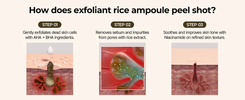Peel Shot Glow Set | Serums for Brightening, Exfoliating, and Moisturizing