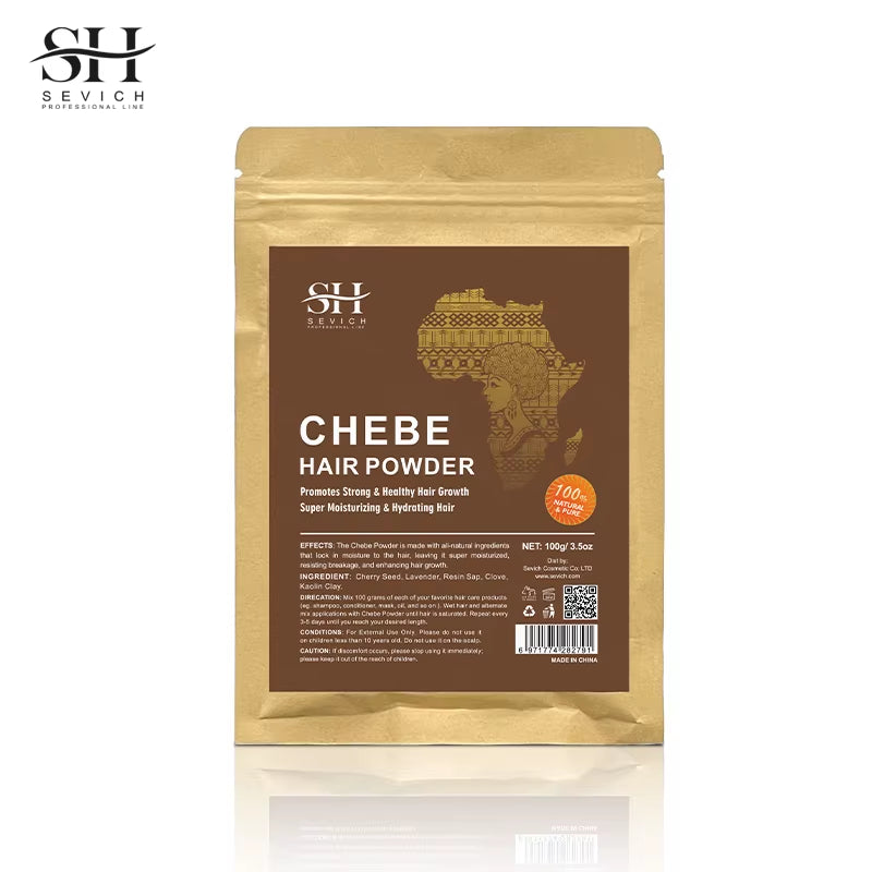 100% Chebe Powder Effective Growthing Hair Improves Hair Density Nourishes Follicles Fast Regrowth Hair Product 100G