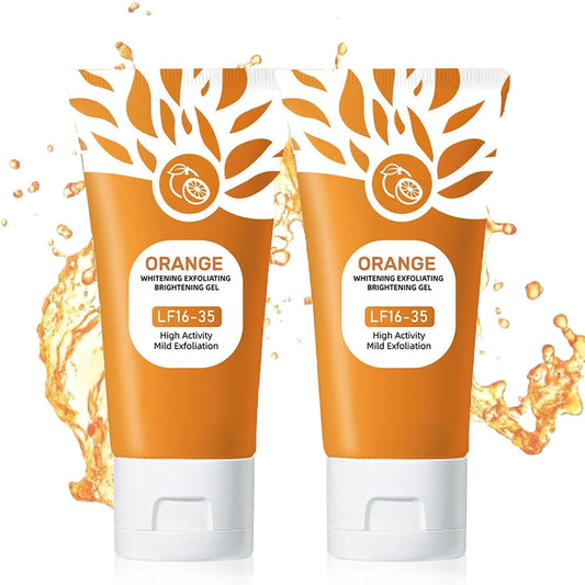 Orange Enzymes Exfoliating Gel for Face & Body, Orange Exfoliating Gel,