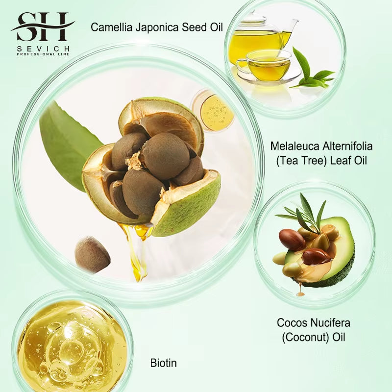 SEVICH Growth Beard Oil for Men Moisturizing Styling Trim Care Thicker Promote Beard Regrowth Strengthen Shine Soften Beard Oil