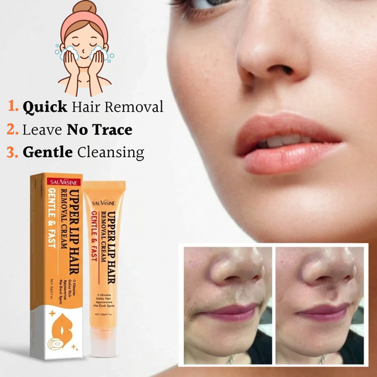 Quick Facial Hair Removal Cream (3 Minutes) – Upper Lip & Brows