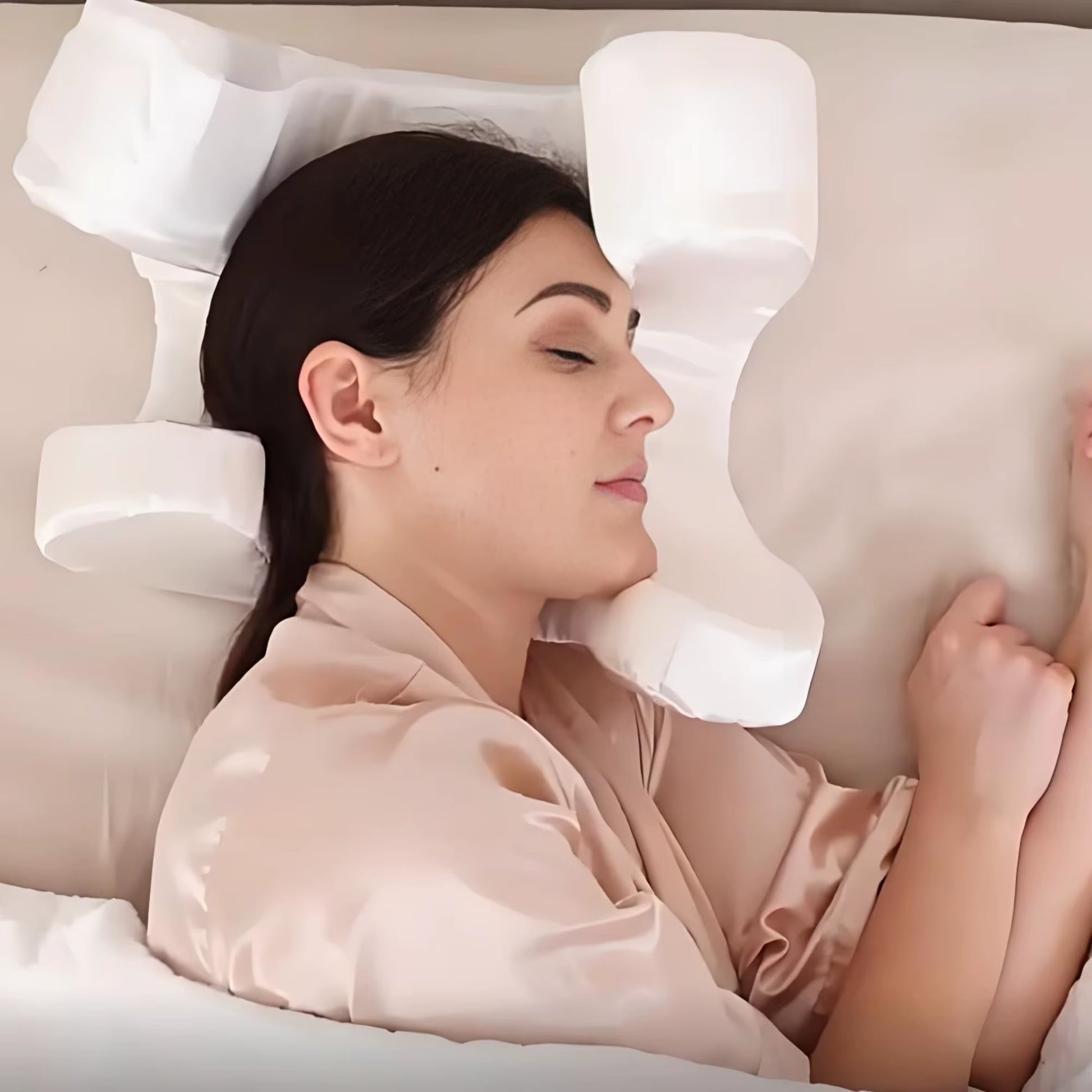 Memory Foam Face Relaxed Wrinkle Prevention anti Aging anti Wrinkle Beauty Bed Pillow