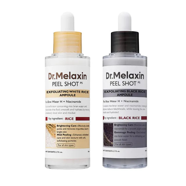 Peel Shot Glow Set | Serums for Brightening, Exfoliating, and Moisturizing