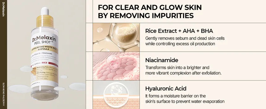 Peel Shot Glow Set | Serums for Brightening, Exfoliating, and Moisturizing