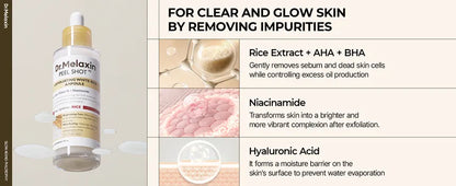 Peel Shot Glow Set | Serums for Brightening, Exfoliating, and Moisturizing
